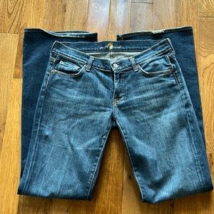 7FAMK Wide Leg Jeans